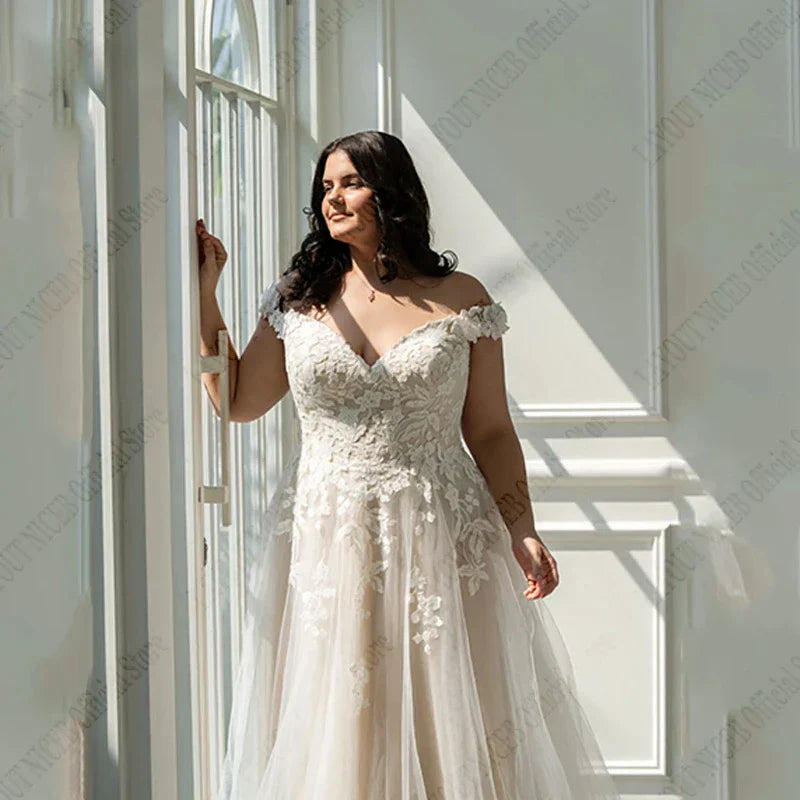 robe-mariee-simple-champetre
