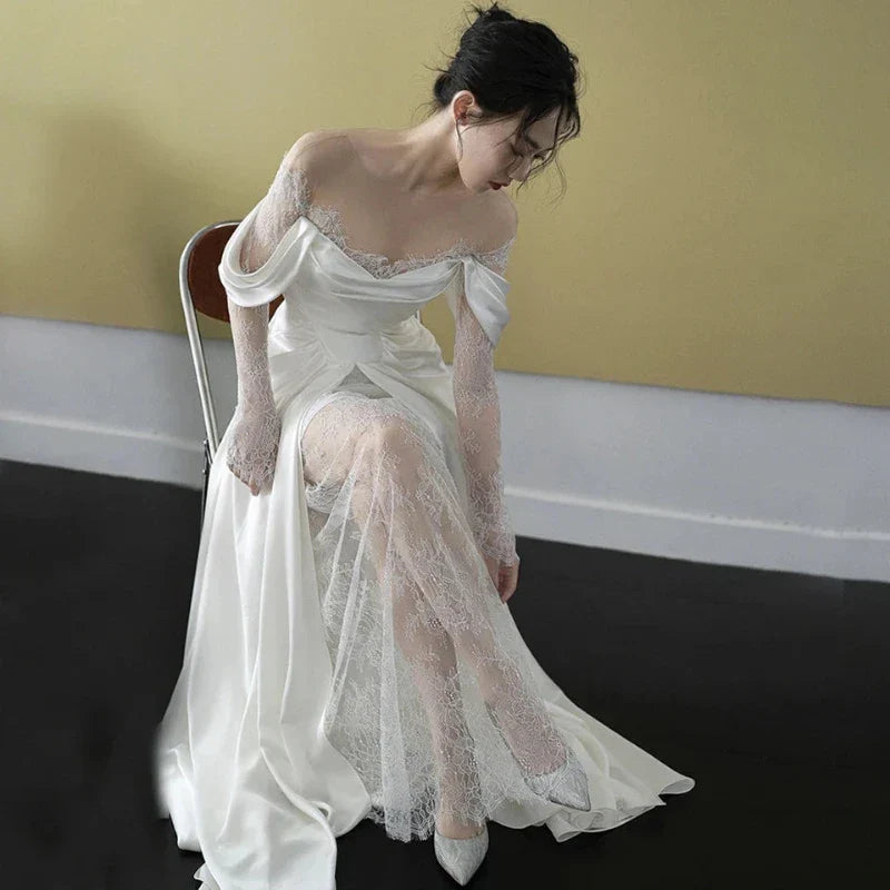 Robe de Mariée Style Empire Grec