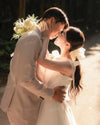 Robe de Mariée Organza Dentelle