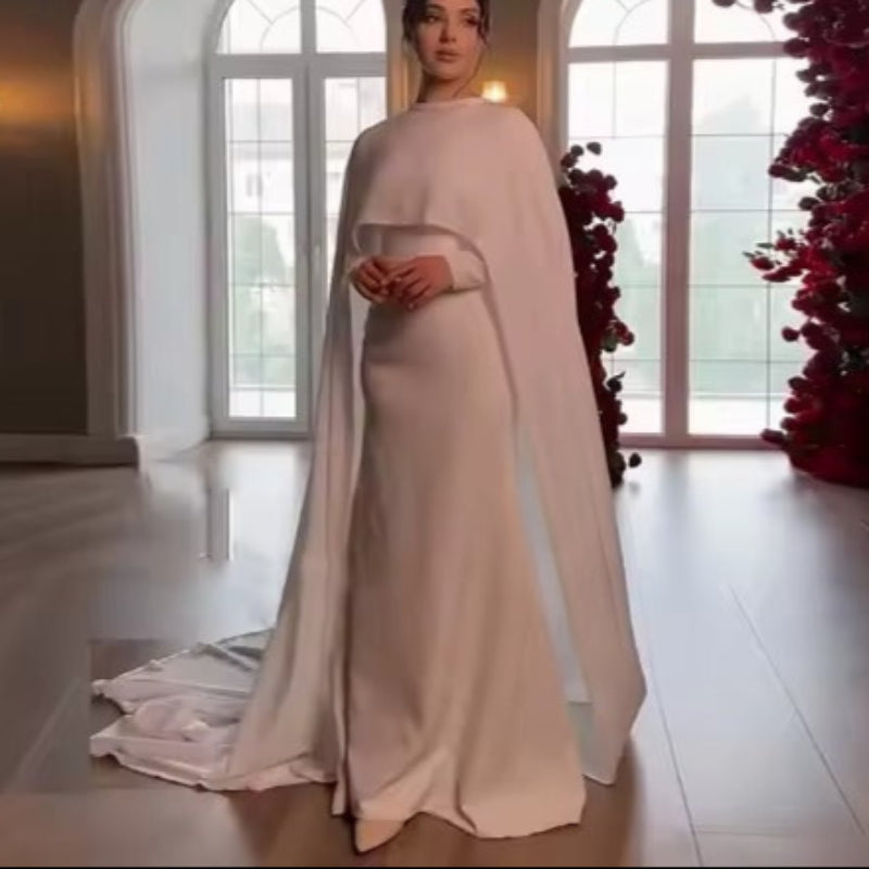 Long Sleeve Winter Wedding Dress