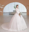 Robe de Mariée Col Bateau Princesse