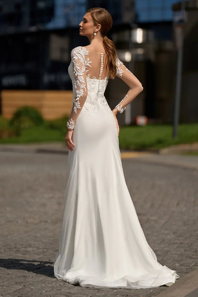 Robe de Mariée Haut Dentelle