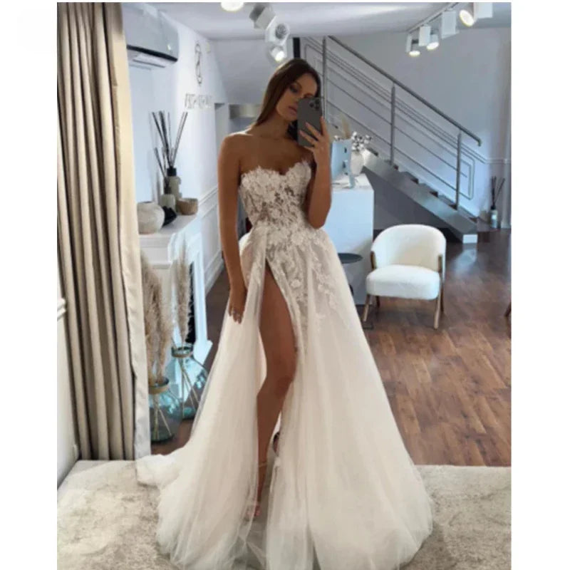 robe-mariee-dentelle-moderne