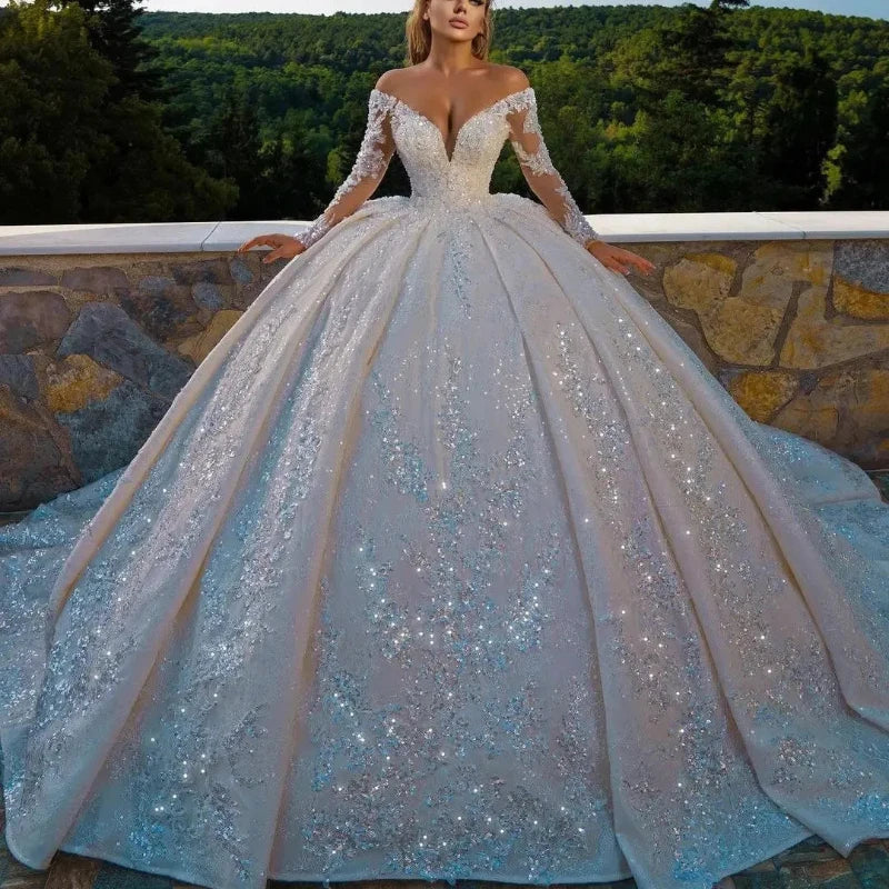 robe-de-mariee-princesse-a-paillette