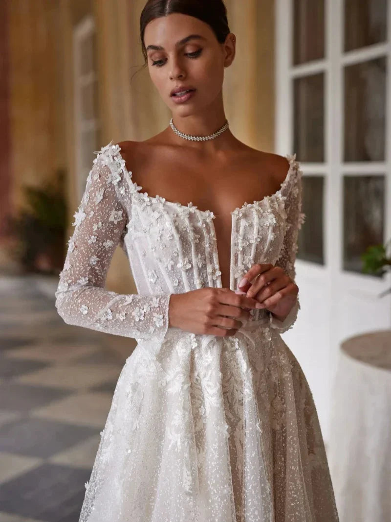 robe-mariee-bustier-droit