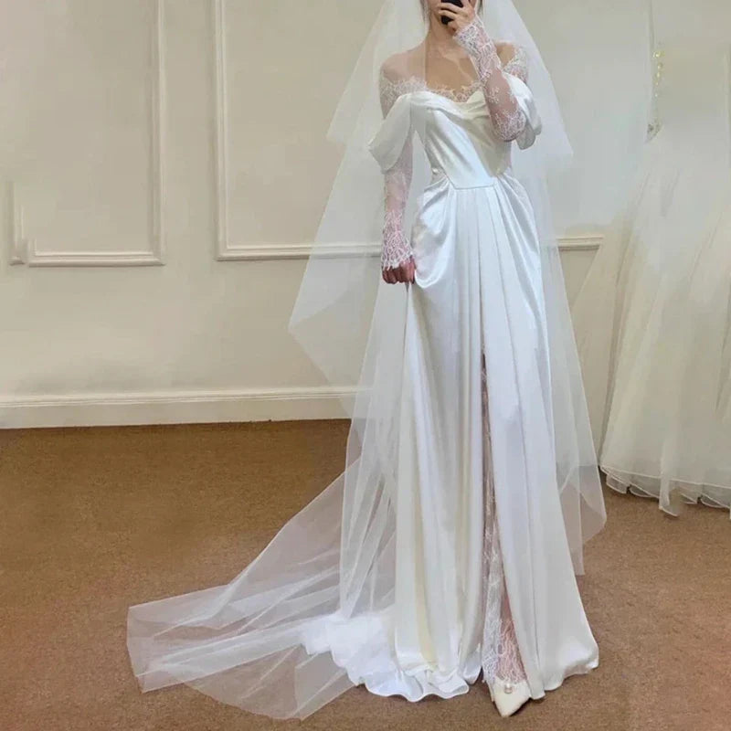 Robe de Mariée Style Empire Grec