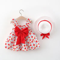 robe-princesse-bebe-fleurs-rouge