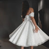 Robe de Mariée Fourreau Courte