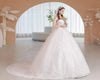 Robe de Mariée Col Bateau Princesse