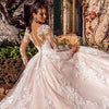 Rochie de mireasă prințesă sirenă