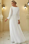 Robe de Mariée Col V Dentelle