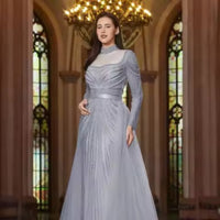 robe-mariee-simple-mi-longue