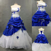 robe-mariee-bustier-bleu