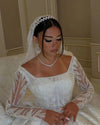 robe-de-mariee-princesse-avec-traine-et-voile