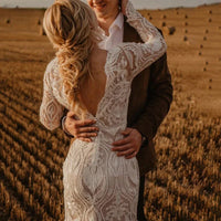 Robe de Mariée Dos Ouvert Dentelle
