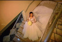 Robe de Mariée Avec Haut En Dentelle