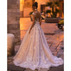 Vestido de noiva princesa bege