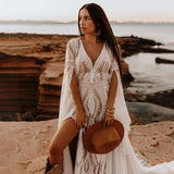 Robe de Mariée Bohème Fendue