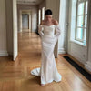 robe-mariee-blanche-simple