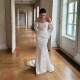 robe-mariee-blanche-simple