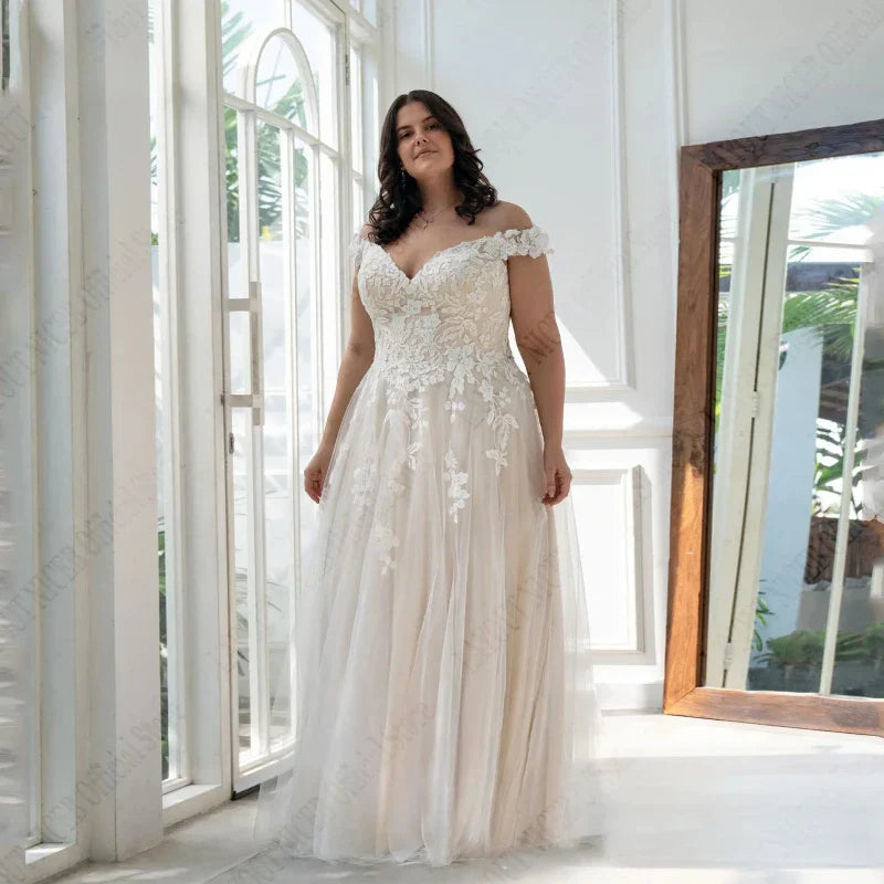 Yksinkertainen maalaismainen hääpuku