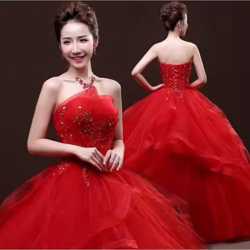 robe-mariee-bustier-rouge