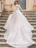 robe-mariee-longue-dentelle