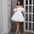 Robe de Mariée Courte Droite