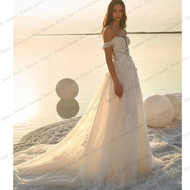 Robe de Mariée Rétro Bohème