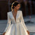 Robe de Mariée Empire Manche Longue