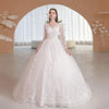 Robe de Mariée Col Bateau Princesse