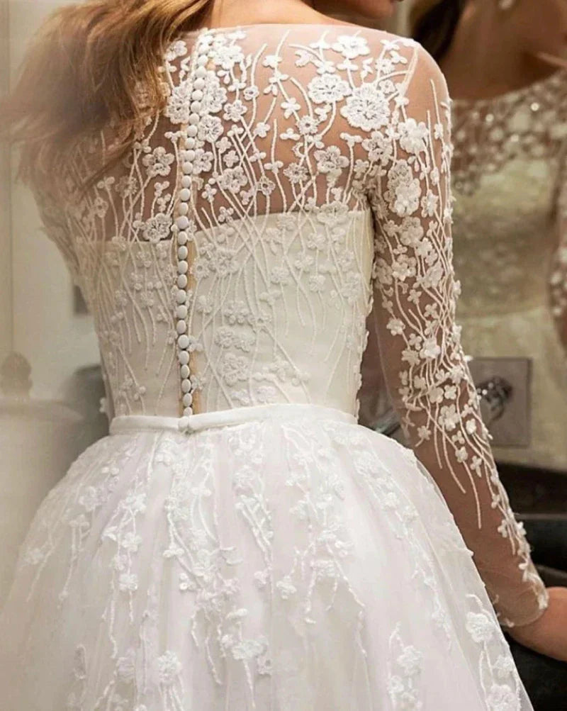 robe-mariee-dentelle-bretelle