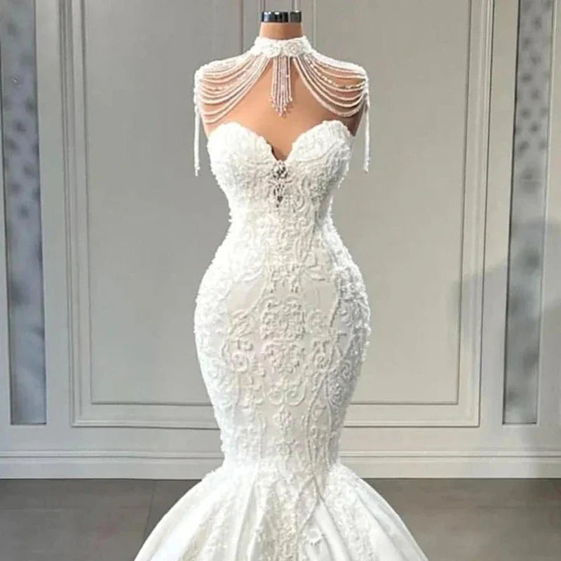 rhinestone wedding dress Lace Rhinestone Wedding Dress