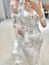 robe-de-mariee-sirene-avec-voile