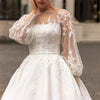 robe-mariee-princesse-avec-manche