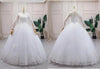 robe-mariee-trapeze-manche-longue