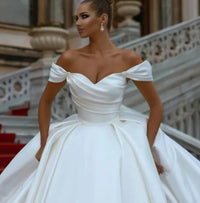 Robe de Mariée Fourreau Satin