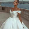 Vestido de novia de satén