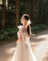 Robe de Mariée Organza Dentelle