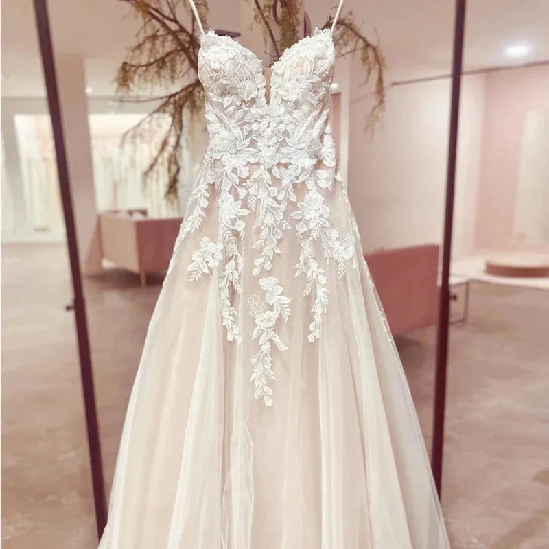 Robe de Mariée Satin Simple