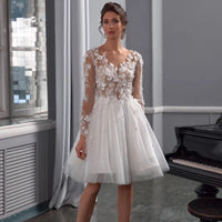 robe-de-mariee-boheme-champetre-courte