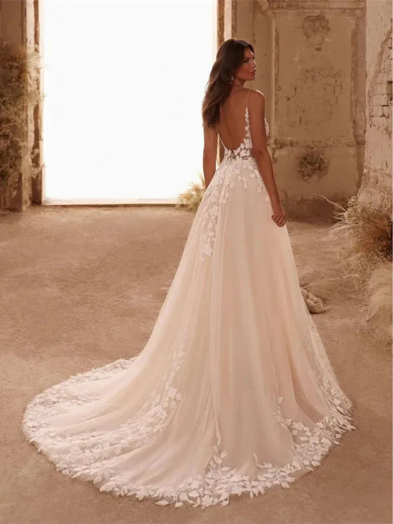 Robes De Mariée Romantique Bohème