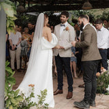 Robe de Mariée Asymétrique Courte