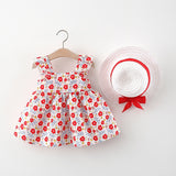 robe-princesse-bebe-fleurs-rouge