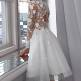 robe-de-mariee-boheme-champetre-courte