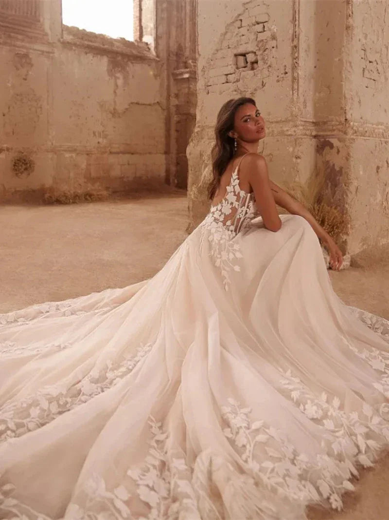 Romantic Bohemian Wedding Dresses