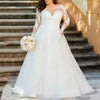 robe-mariee-grande-taille-dentelle