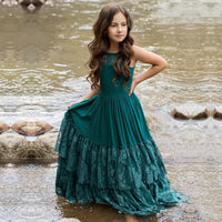 robe-de-princesse-verte