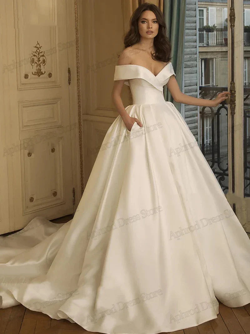 Civil Wedding Winter Wedding Dress