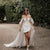 Robe de Mariée Asymétrique Courte